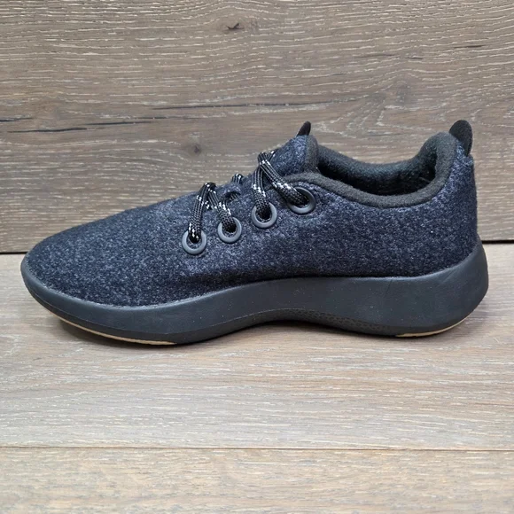 Allbirds Woolrunner Women's Dark Gray Sneakers Merino Wool - Picture 8 of 14